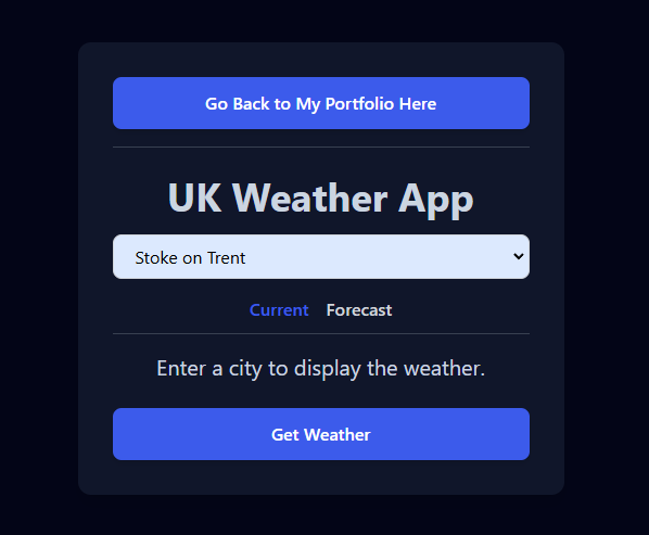 image of weatherApp